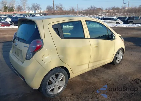 2013 Chevrolet Spark Ls Auto from USA, damaged, VIN KL8CB6S96DC584777